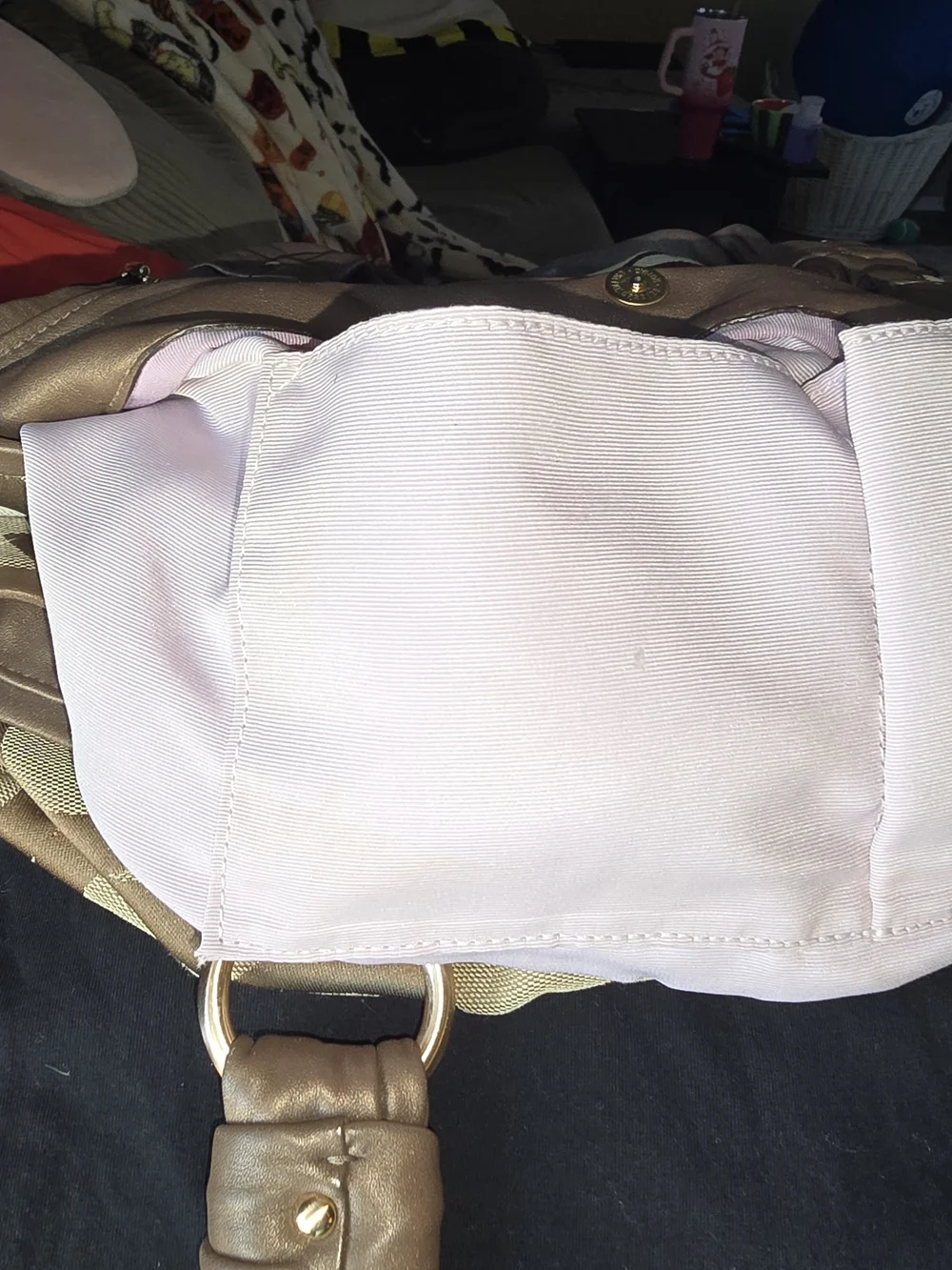 Coach Y2K Parker Hobo Brown Signature Canvas Shoulder Bag